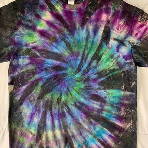 Tie dye galaxy shirts